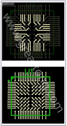如何布線不同的BGA圈，從最外層開始，直到中心-深圳宏力捷