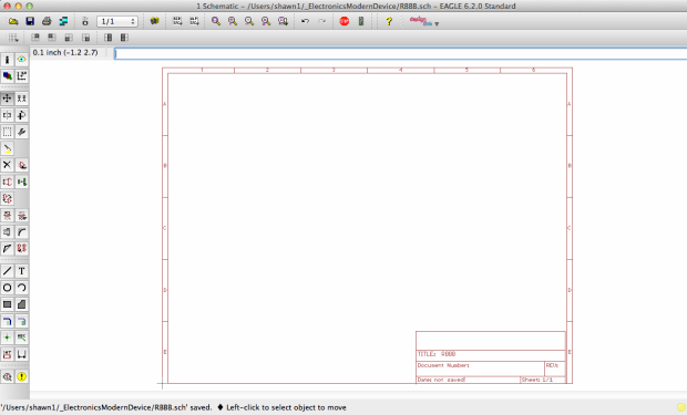 打開電路原理圖編輯器，并選擇「檔案（File）」→「新增檔案（New）」→「電路原理圖（Schematic）」。
