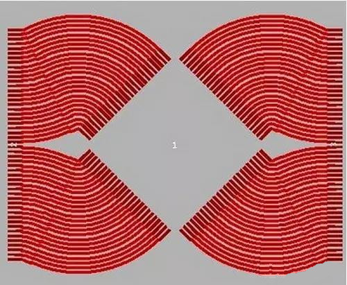 (底部)旋轉芯片可以提供更好的效果，占用面積可以進一步縮小兩倍以上。